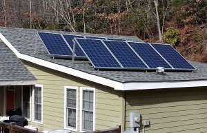 solar PV installation